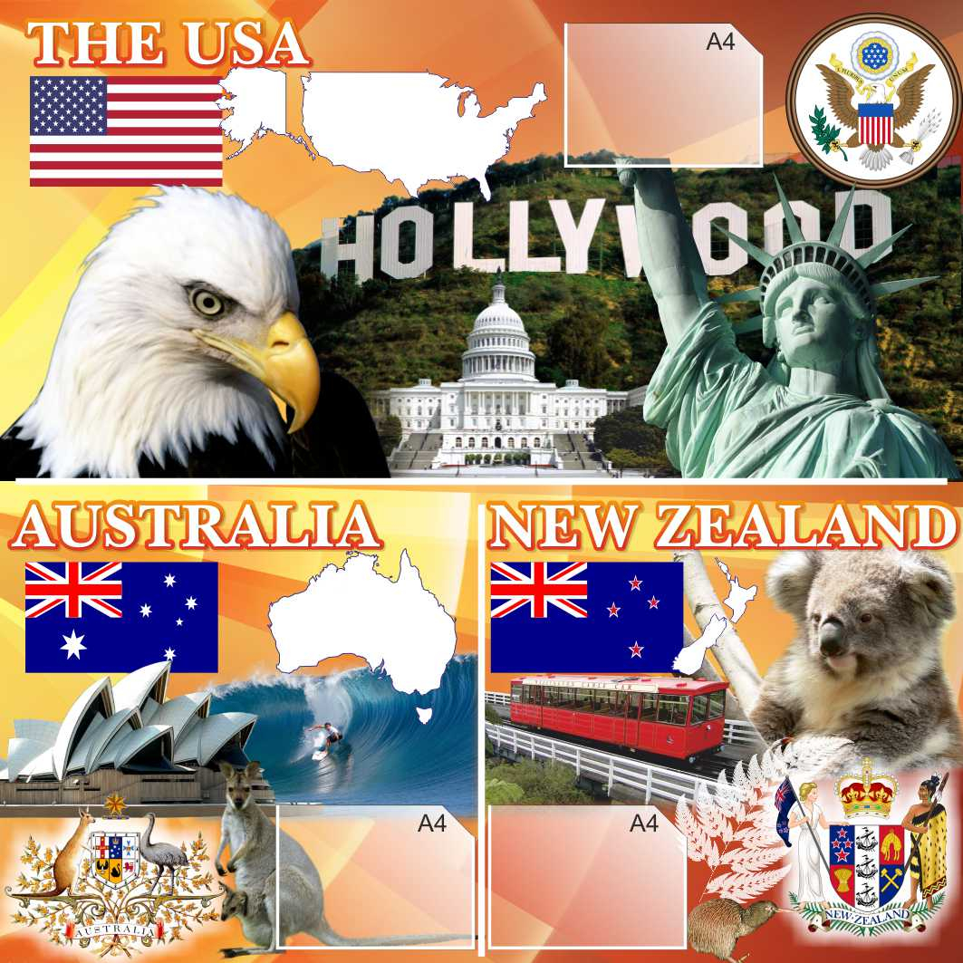 The USA Australia New Zeland купить в Кронштадте